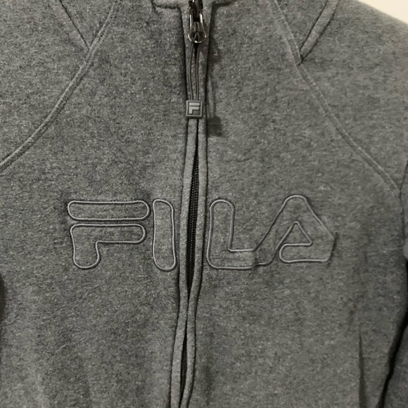 Fila F-Box Grey Hoodie - Picture 4 of 6